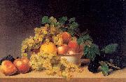 Peale, James Still Life with Fruit on a Tabletop oil painting